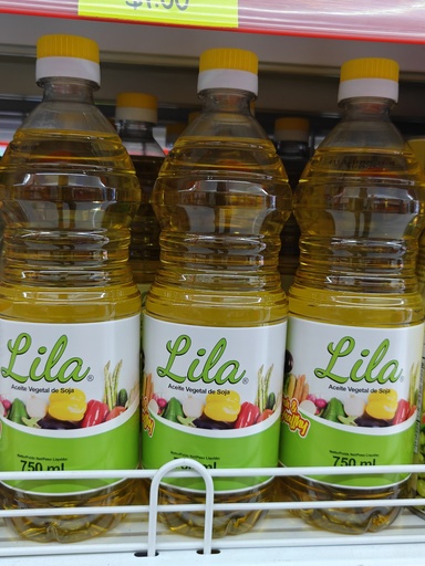 CAJA ACEITE LILA 750ML 12U