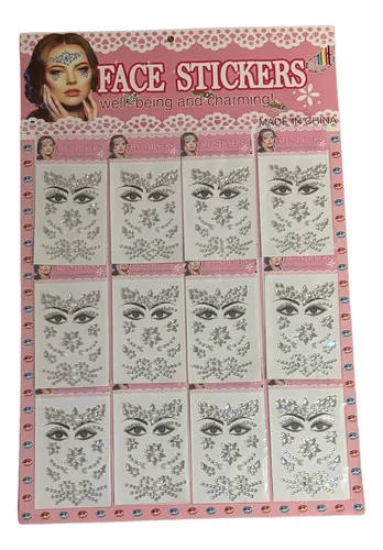 STICKER DE PIEDRITA 12U