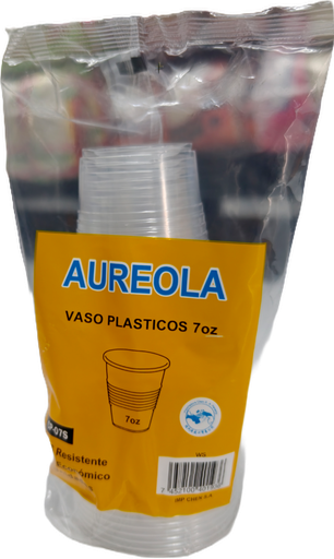 VASO PLASTICO 7OZ 25U