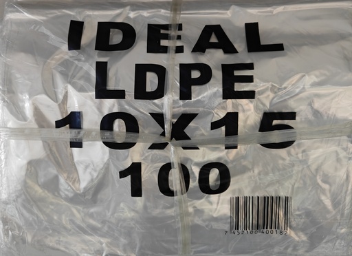 BOLSA PET 10X15 100U