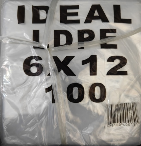 BOLSA PET 6X12 100U