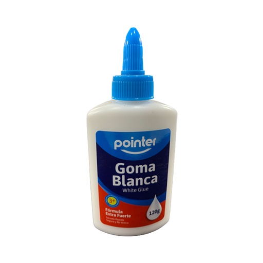 CAJA GOMA BLANCA 120ML 12U