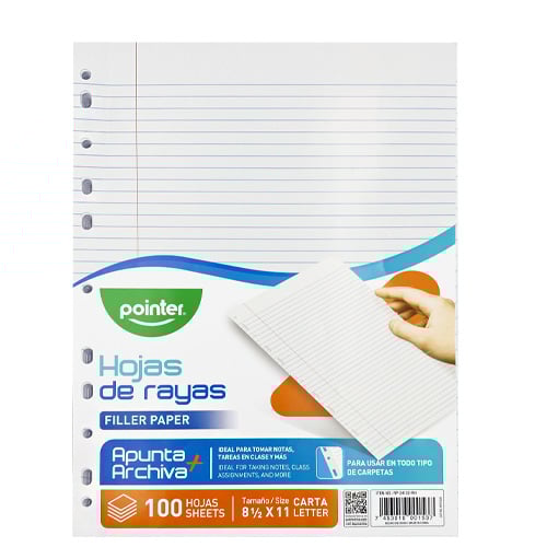 REMA HOJA DE RAYAS 100HOJA