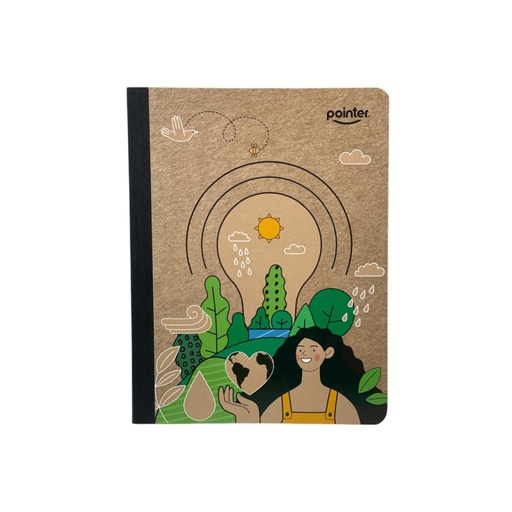 CUADERNO COSIDO 200PAGINA ECO