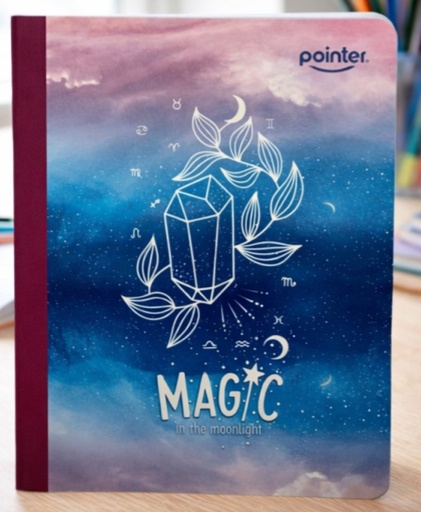 CUADERNO COSIDO 200 PAGINA MAGIC