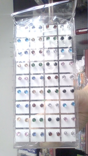 ARETES PAQUETE SURTIDO 36PARES