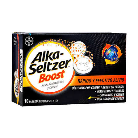 ALKA-SELTZER NEGRO 50U