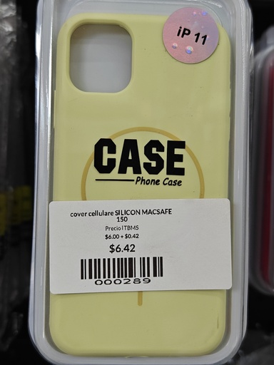 COVER CELLULARE SILICON MACSAFE 150 