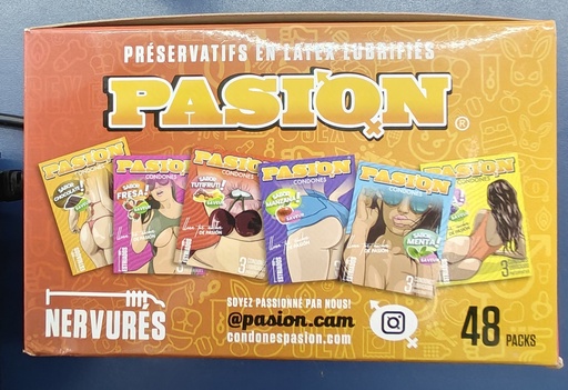 CAJA PRESERVATIVO PASION 48U
