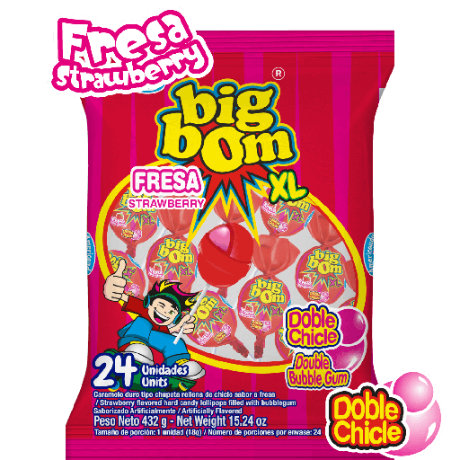 BIG BOM XL FRESA 24U