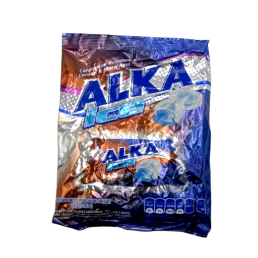 BOLSA ALKA CEREZA-MORA AZUL 100U