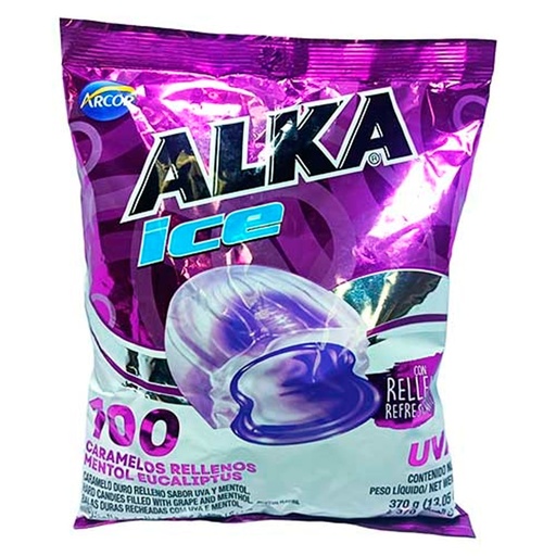 BOLSA ALKA UVA 100U