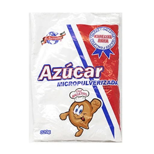 AZUCAR MICROPULVERIZADA 320G