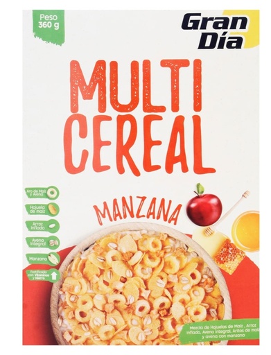 MULTI CEREAL MANZANA 360G