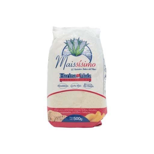 HARINA DE MAIZ BLANCO 500G