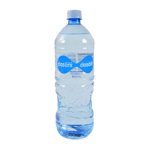 CAJA AGUA DASANI 1LT 12U