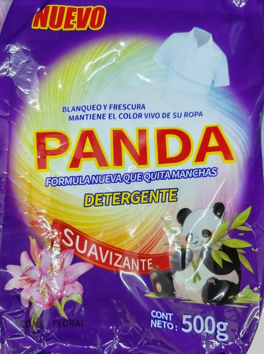 BULTO DETERGENTE PANDA 500G 24U