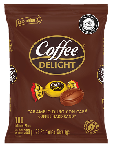 PASTILLA COFFE DELIGHT 100U