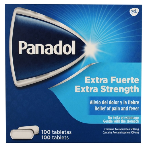 PANADOL EXTRA FUERTE AZUL 52SOBRE