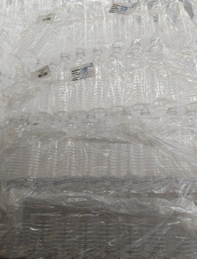 BULTO DE BOTELLAS PLASTICA CON TAPA 209U