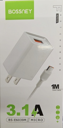 CARGADOR BOSSNEY MICRO