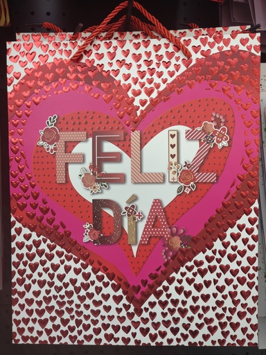 BOLSA DE REGALO FELIZ DIA YM-S-2007