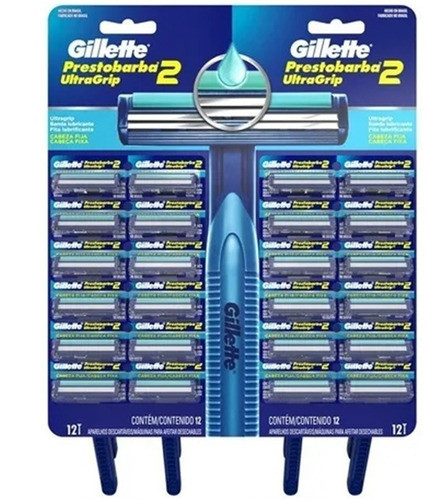 CARTON PRESTOBARBA GILLETTE 14U