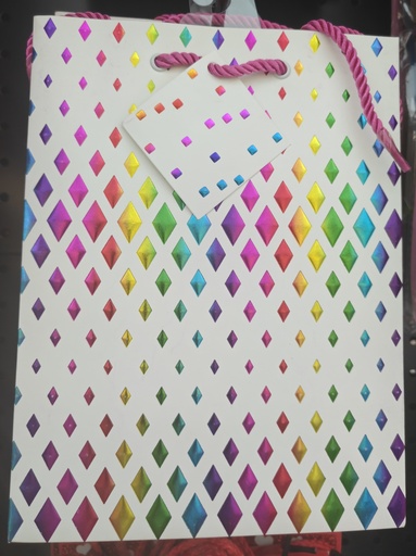BOLSA DE REGALO DIAMANTE DE COLOR