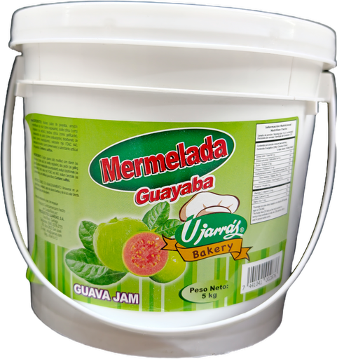 TARRO MERMELADA GUAYABA 5KG