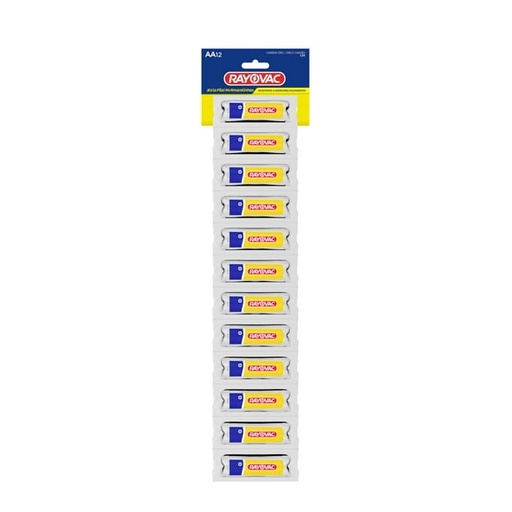TIRA BATERIA RAYOVAC AA 12U