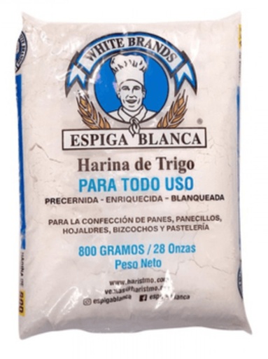 BULTO HARINA ESPIGA BLANCA 28OZ 12U