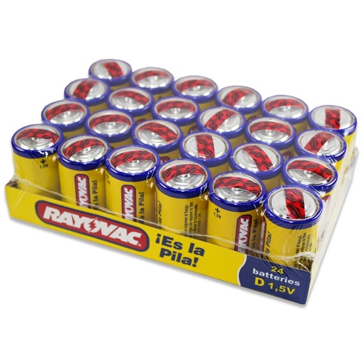 CAJA BATERIA RAYOVAC D/R20S 24U