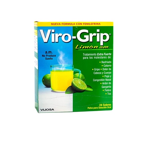 VIRO-GRIP LIMON DIA +24SOBRES