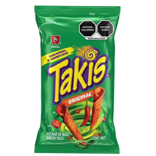 TAKIS ORIGINAL VERDE 12U