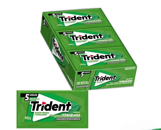 TRIDENT 5S YERBABUENA 18U