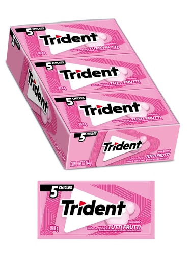 TRIDENT 5S TUTTI FRUTTI 18U
