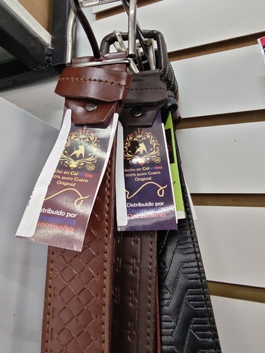 CORREA 100% CUERO P/C 