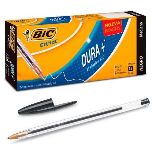 BOLIGRAFO BIC NEGRO 12U