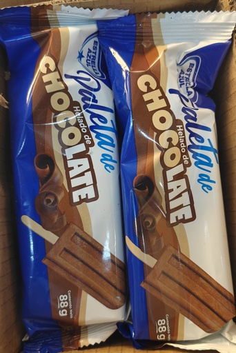 CAJA PALETA HELADO CHOCOLATE 12U