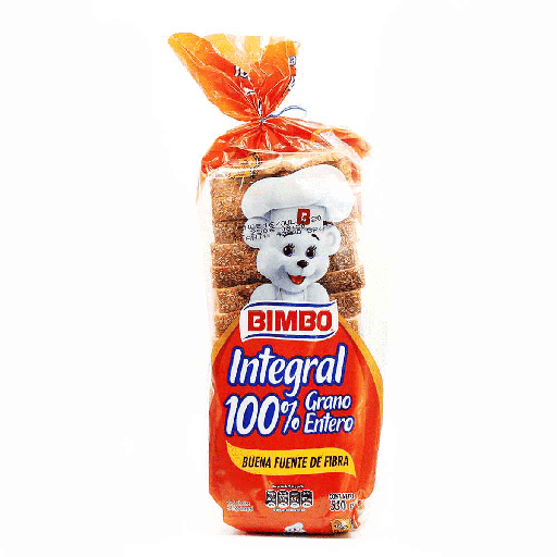 PAN INTEGRAL BIMBO 530G