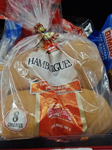 HAMBURGUESA 390G BOLSA IDEAL