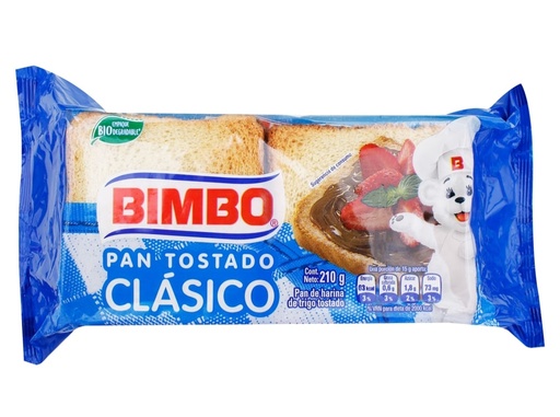 PAN TOSTADO CLASSICO 14U
