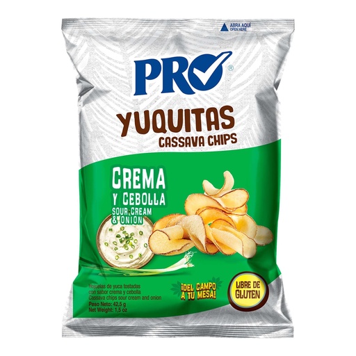 YUQUITAS CREMA Y CEBOLLA