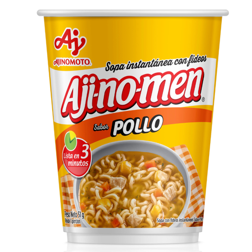 CAJA SOPA AJINOMEN VASO 12U POLLO