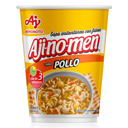 SOPA VASO AJINOMEN POLLO