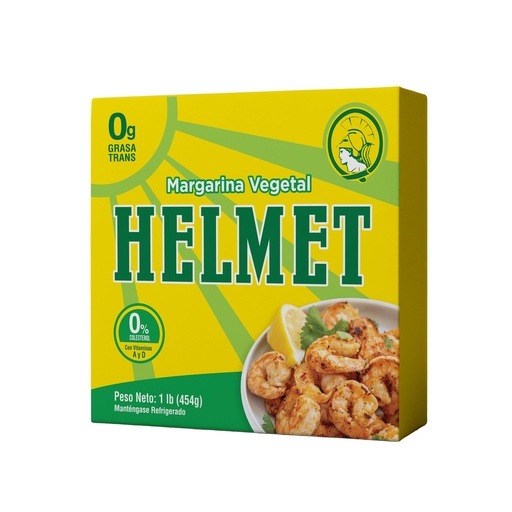 CAJITA MARGARINA HELMET 1LB