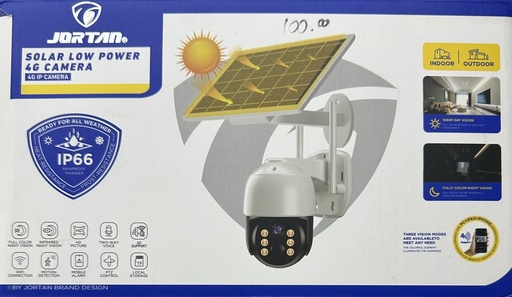 CAMARA SEGURIDAD JT-8181-2XM PANEL SOLAR Y CHIP