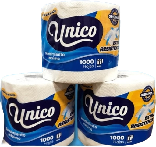 PAPEL HIGIENICO UNICO 1000HOJA