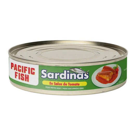 SARDINA PACIFIC FISH SALSA TOMATE 425G
