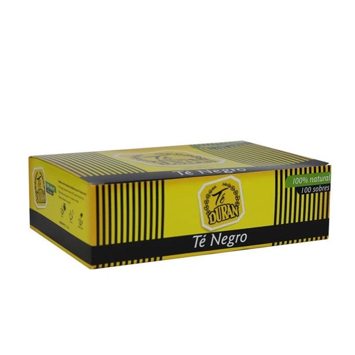 CAJA TE NEGRO 100 SOBRES